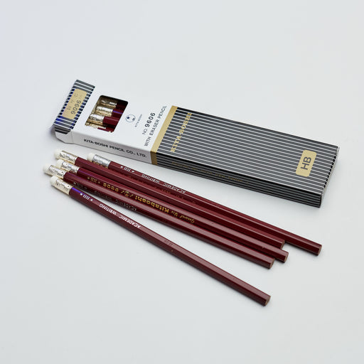 KITABOSHI 9606 academic Writing Pencil HB Made in Japan 